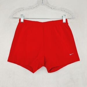 Nike Team Park Dry II Red Athleisure Elastic Waist Casual Summer Shorts P6473